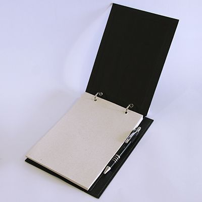 Bloco de Notas com Caneta